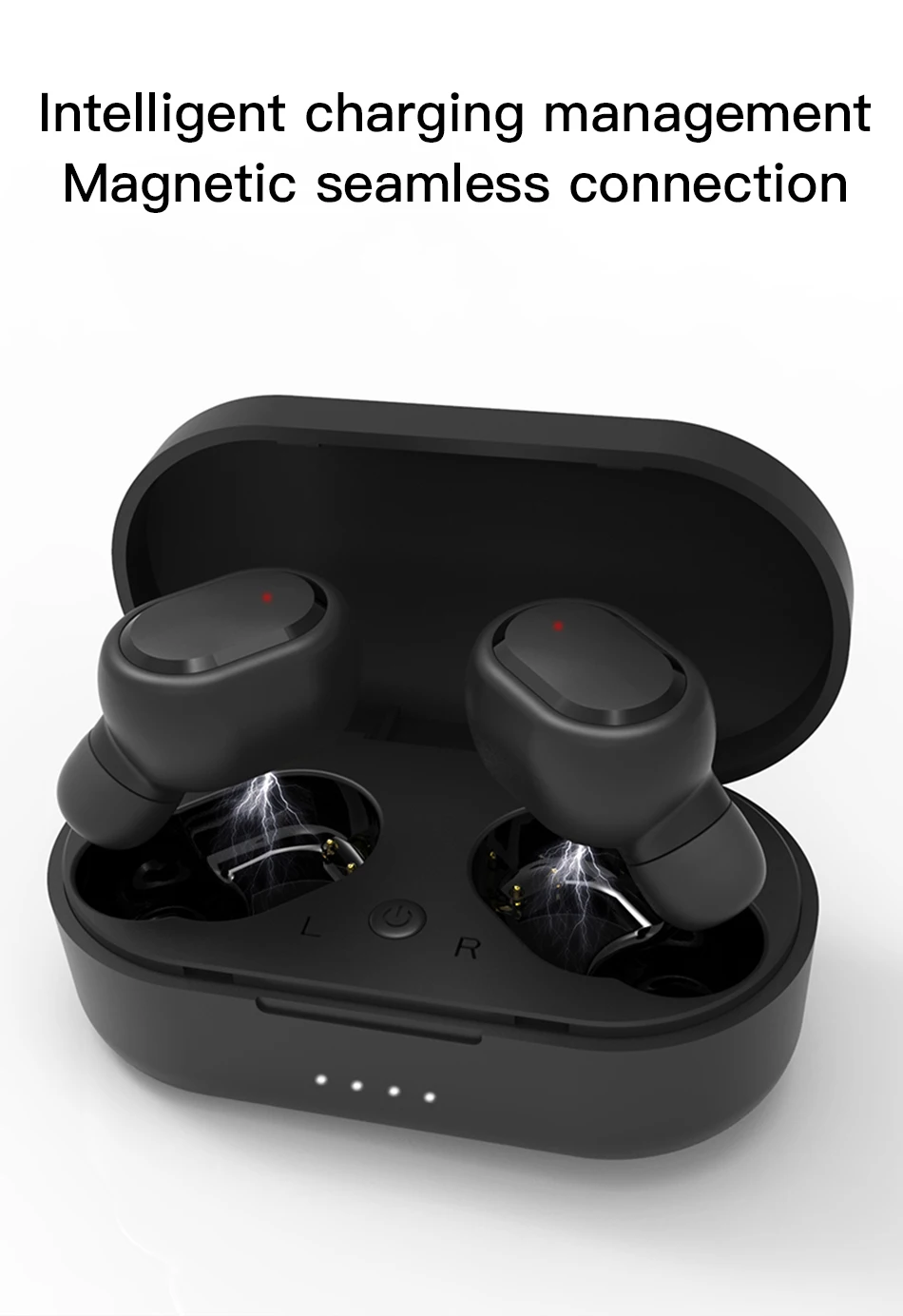 TWS M1 Bluetooth 5,0 наушники стерео объемная настоящая беспроводная гарнитура с микрофоном зарядная коробка для iPhone Xiaomi huawei samsung