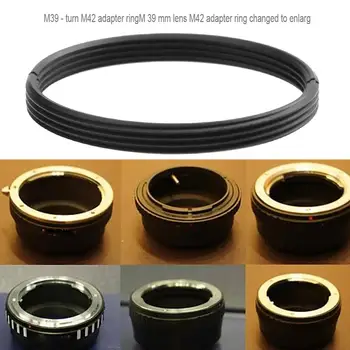 

High Precision Metal M39 Lens to M42 39mm to 42mm Adapter Ring Screw Lens Mount Adapter for Pentax M39-M42 Convenient