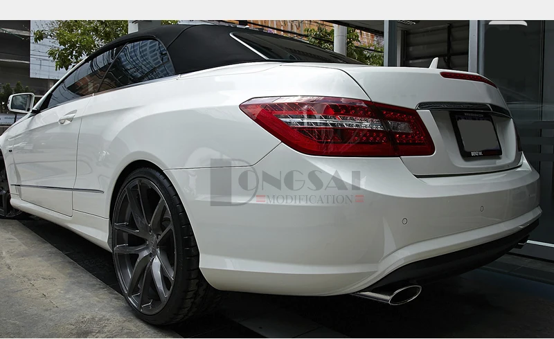 Mercedes E класс 2010- 2 двери A207 C207 W207 кованый спойлер из углеродного волокна крыло автомобиля E250 E350 E400 E500