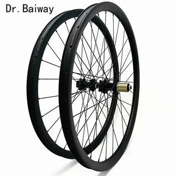 

29er mtb bike wheels 33mm*30mm asymmetry tubeless disc brke carbon fiber wheelset FASTace DA206 hub 142*12 100*15 carbon wheels