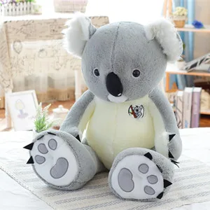 1 шт. 80 см/100 см Koala плюшевые игрушки для детей подарок животное коала мягкая плюшевая милая игрушка коала лучший подарок на день рождения для детей - Цвет: 100cm koala