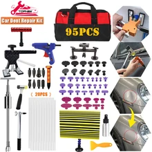 Paintless Reparatur Dent Werkzeuge Dent Puller Slide Hammer Entfernung Kits Kleber Pistole für Auto Große & Kleine Ding Hagel Dent entfernung