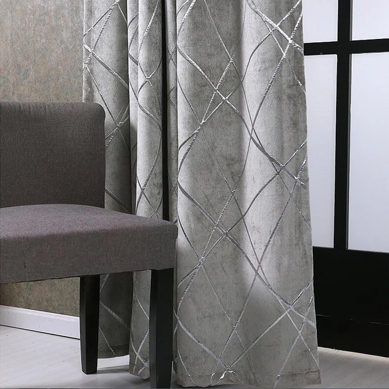 

Modern Stripe Blackout Fabric for Curtains for the Bedroom Living room Custom Size Ivory Grey Tan the Curtains On the Window