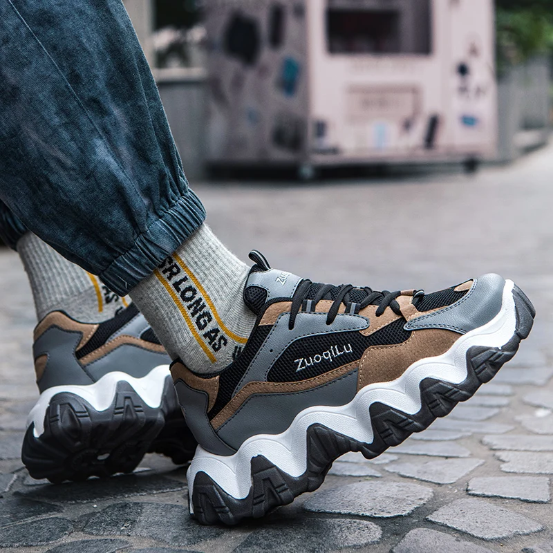 

Seedstar Hot Sale Fashion Men Sneakers Adult Male Comfortable Shoes For Men Mesh Male Casual Shoes Breathable Casual Men Shoes