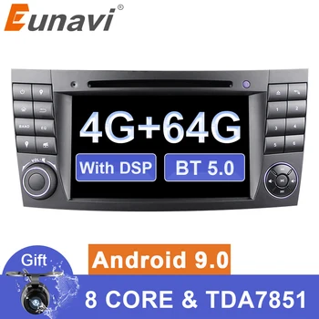 

Eunavi 2 Din Android 9 Car DVD For Mercedes Benz E-class W211 E200 E220 E300 E350 E240 CLS W219 W209 G-Class W463 radio gps dsp