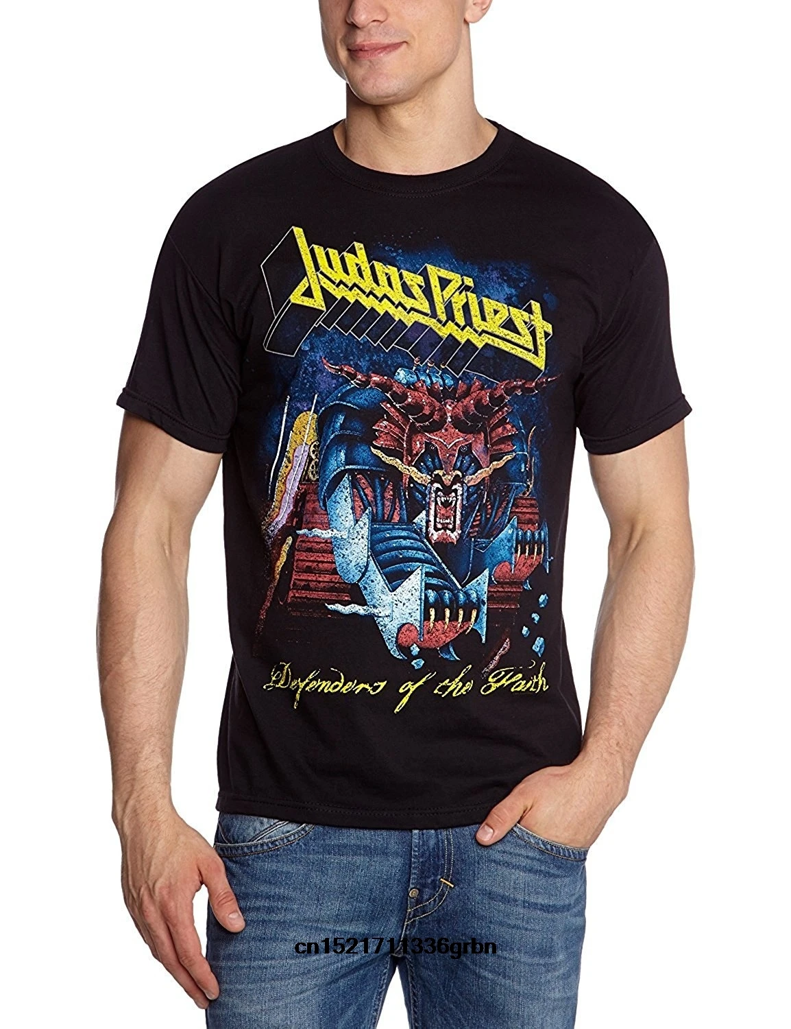 Men T shirt Judas Priest Defender of 