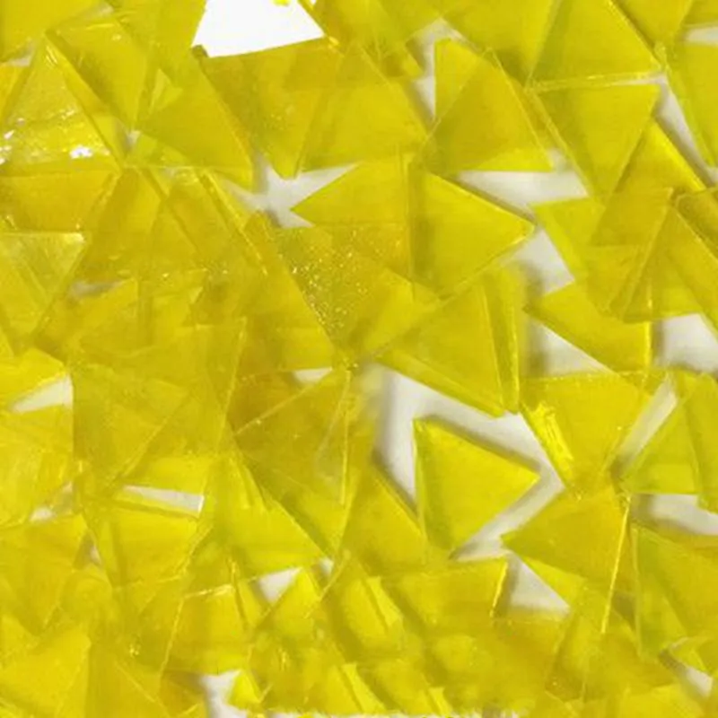50 г DIY креативная разноцветная мозаичная инкрустация настенная плитка материалы ручной работы стеклянная слюда часть обычный коллаж ремесло ZXY9816 - Цвет: Yellow 2