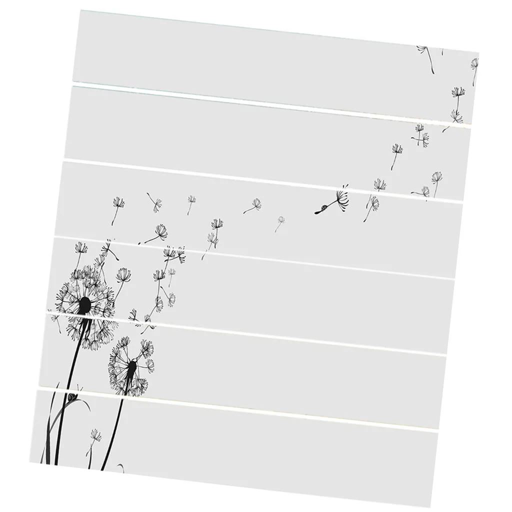 6Pcs Staircase Stair Riser Stickers DIY Wall Decals-Home Decor Self Adhesive, for Skateboard & Outdoor & Staircase