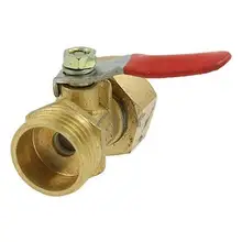 0,7" Папа до 0,76" внутренняя резьба Рычаг Ручка Пневматический шаровой клапан