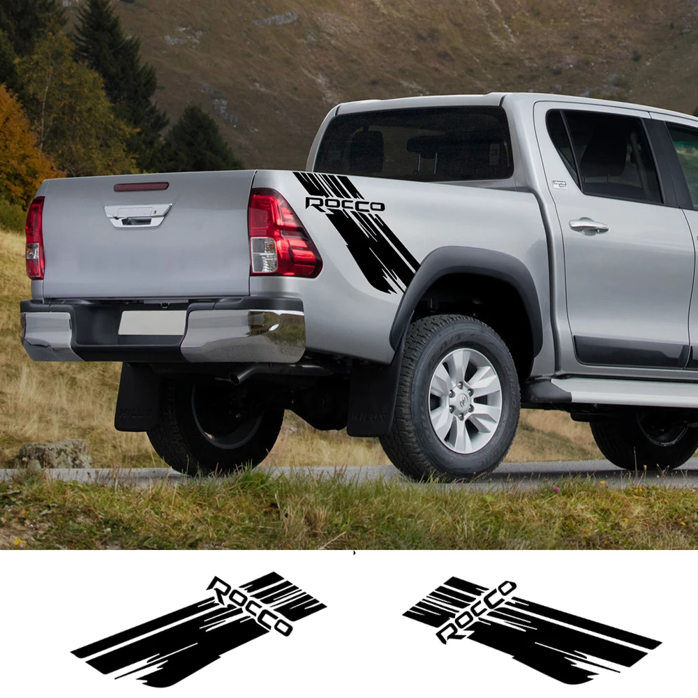 Наклейки на боковые двери для Toyota Hilux Rocco | Автомобили и мотоциклы