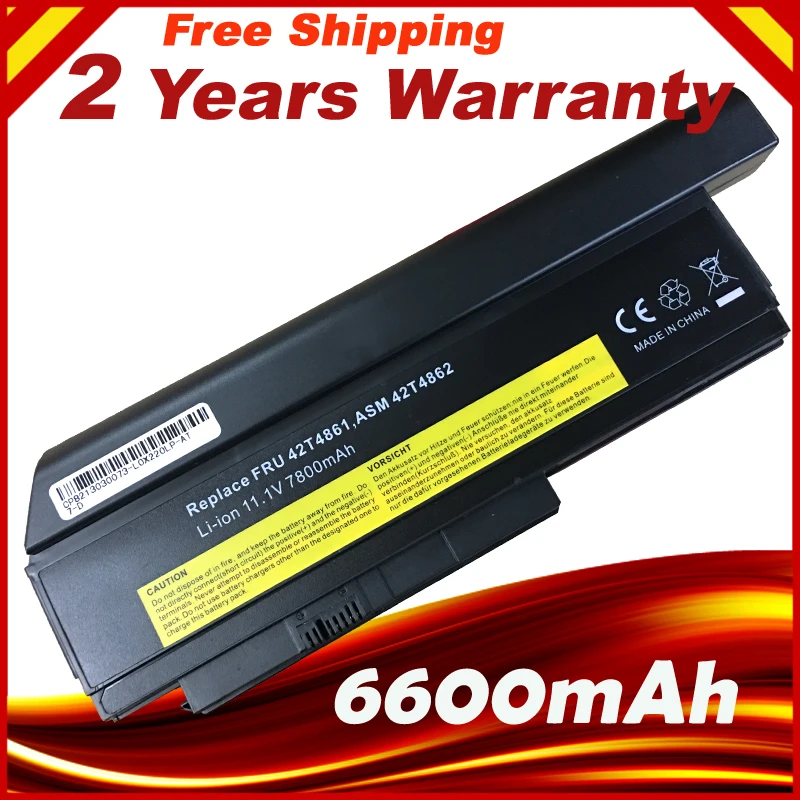 9CELL Laptop Battery 0A36282 42T4875 ASM 42T4862 FRU 42T4861 42T4861