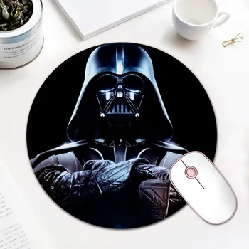 

Darth Vader Star Wars Round Computer Mice Mat Game Carpet Mouse Pad Anti Slip Mousepad