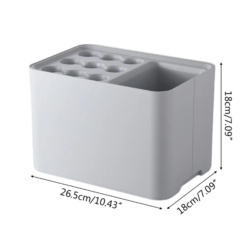 New 15 Slots Umbrella Storage Rack with Drain Tray Umbrella Basket Organizer Non-Slip Floor Stand for Home Office