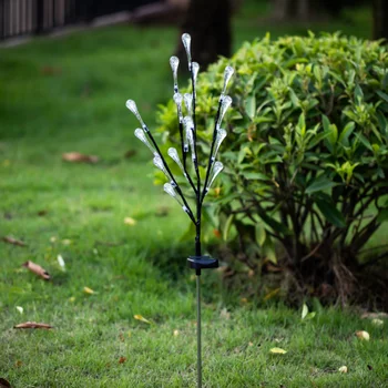 

Solar Powered Artificial Tree Party Garden Light Lamp Fixture Colorful Waterproof Easy Install Home Yard 16 LEDs Outdoor Decor