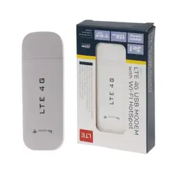 Adaptateur de réseau Modem 4G LTE USB avec WiFi, carte SIM Hotspot, routeur sans fil pour windows XP Vista 7/10 et Mac 10.4 IOS 