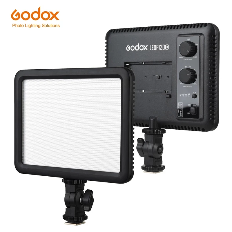 Godox LED P120C ультра-тонкий 12 Вт диммирусветодиодный светодиодный видео свет панель