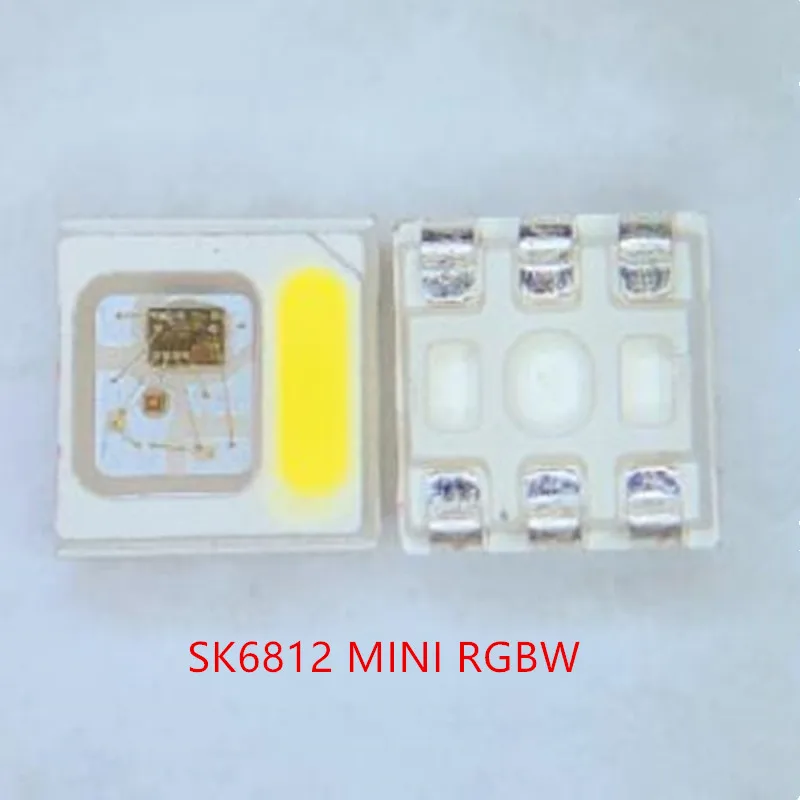 Новинка 100 шт. светодиодный мини-чип SK6812 RGBW 3535 SMD PCB WS2812B индивидуально адресуемый