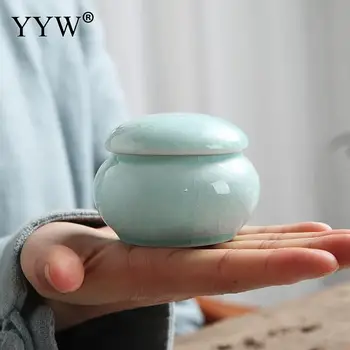 

Black Ceramic Memorial Urn For Cremation Ashes Small Animals Funeral Casket Ceramic Storage Urn Jar Small Part Human Ashes