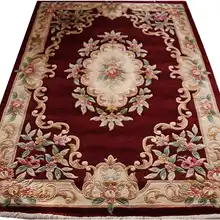 Savonnerie Роза ковер роза французский Savonnerie вышивка круговой моды гостиная Крытый savonnerie