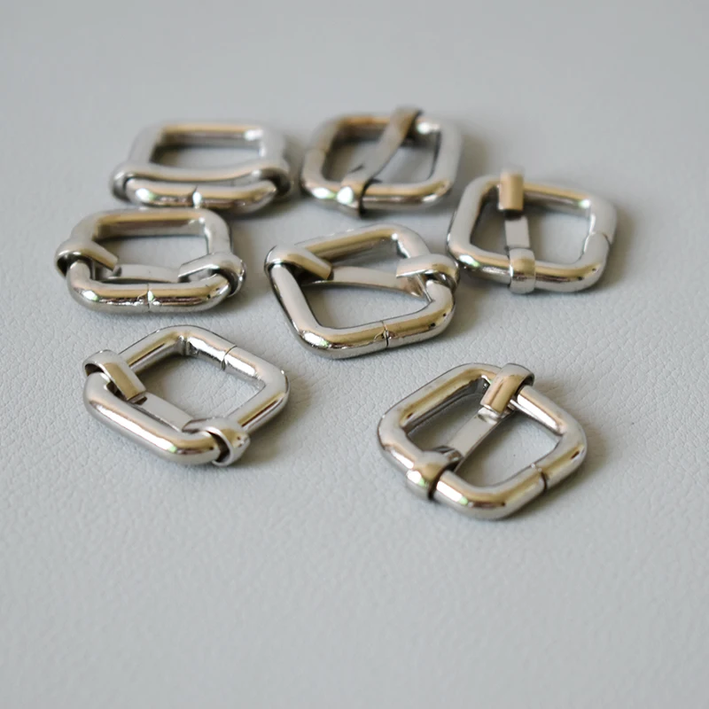 

20 Pieces/Lot Adjustable Buckle 15mm Webbing Slider for Purse Making Bag Making Suspenders Making DIY Collar Accessories Silver