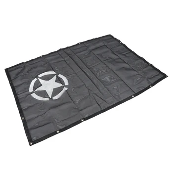 

Sunshade Mesh Shade Top Cover Provides Roof UV Sun Protection for 2018+ Jeep Wrangler JL 4-Door Car Accessories