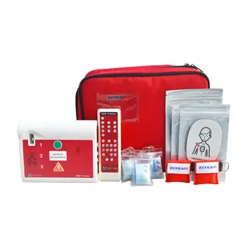 

Japanese & English XFT-120C AED Trainer Automated Cardiopulmonary Resuscitation Training Machine For Emergency + 5pcs CPR
