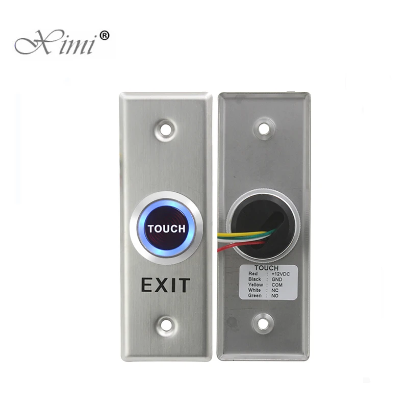 Stainless Steel Doorbell Push Button Switch Touch Panel HV 
