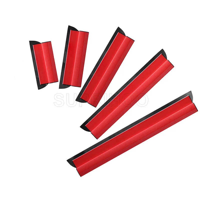 

16/24/32/40inch Plastering Spatulas Extruded Stainless Steel Flex Finishing Skimming Blade Sets for Drywalls Tape Jointing