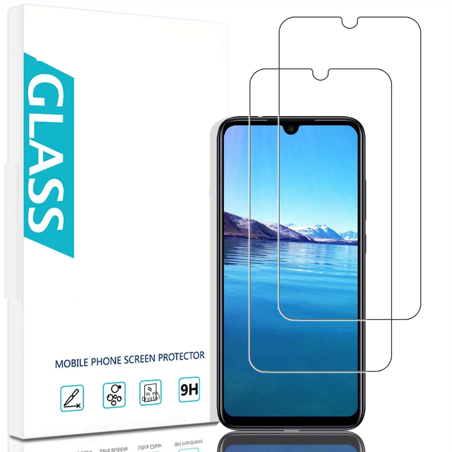 Защита экрана 2.5D для Xiaomi Redmi Note 7 Pro 7A 8 закаленное стекло защитная пленка