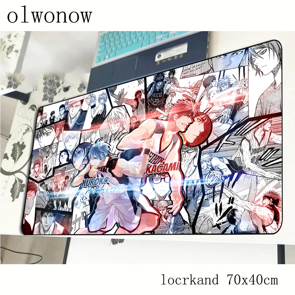 Kuroko's Basketball коврик для мыши 700x400x3 мм объемный рисунок игровой коврик для геймера игровая компьютерная клавиатура со встроенной мышью домашние игровые коврики