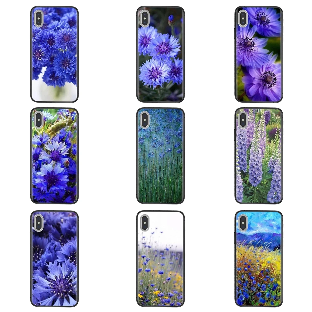 Delphinium Parachoques De Mariposa De Aciano Azul Para Xiaomi Redmi 