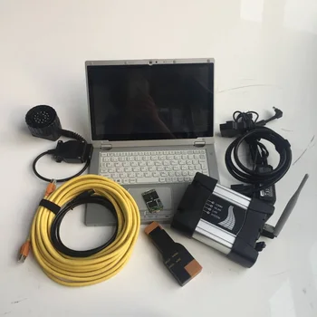 

3 in1 icom next a b c for b-mw icom wifi diagnose ista software expert mode super ssd 1TB with laptop cfAX2 i5cpu full set