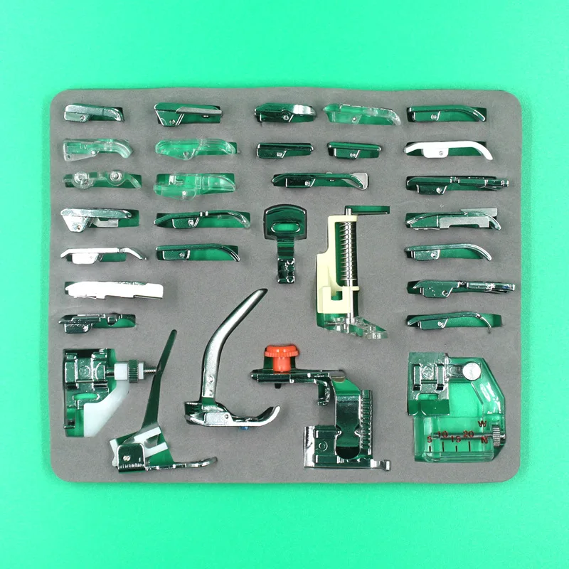 

High Quality 3Domestic 32pcs Sewing Machine Presser Foot Feet Set