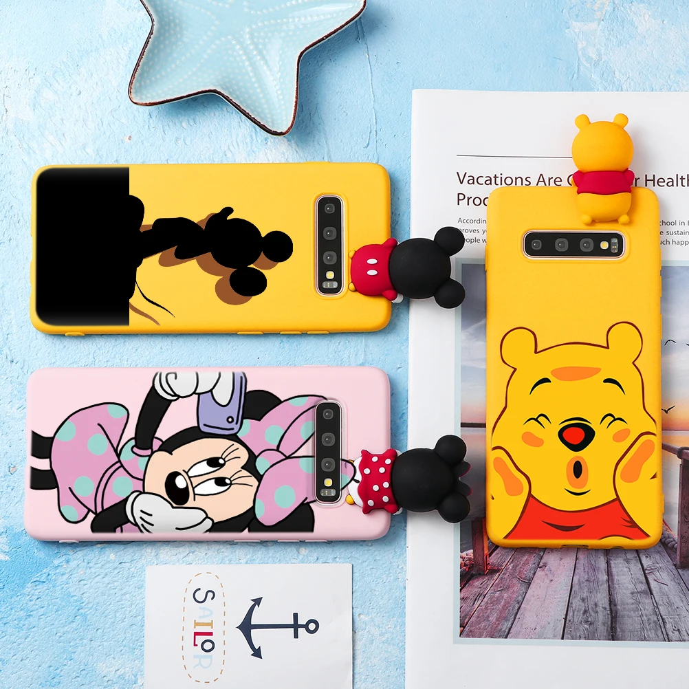 Cartoon Doll Phone Case For Samsung Galaxy A70 A40 A50 A10 A10e A20e A50S A30S S10 S9 S8 J6 A6 A8 Plus 2018 Silicon Capa Celular