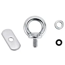 Lifting Eye Nut Fastener Front Tent Stopper Track Mount Tie Down Eyelet Rail Track Screws Boat RV Caravan Camper Awning