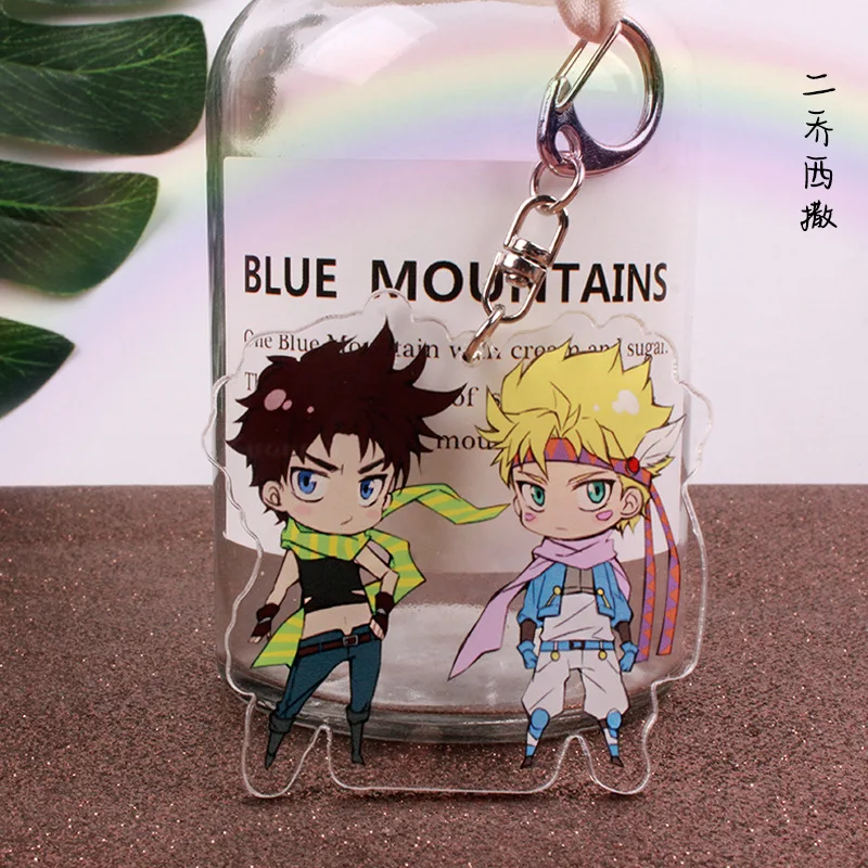 Аниме Jojos странные приключения Подвески брелок мультфильм фигура Джордж Joestar
