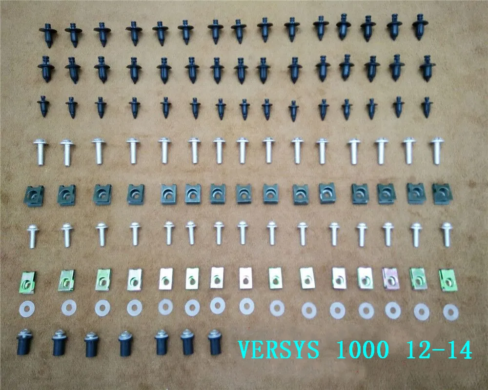 

Fairing Bodywork Kit Bolts Screws For Fit For Kawasaki VERSYS 1000 2012-2014