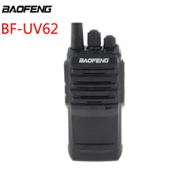 Baofeng BF-UV62 портативная рация PTT 5 Вт 16CH FM радио UV-62 микрофон двухстороннее радио с фонариком