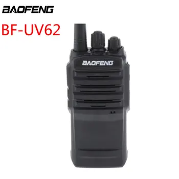 

Baofeng BF-UV62 Portable Walkie Talkie PTT 5W 16CH FM Radio UV-62 Mic Two Way Radio with Flashlight Communicator Transceiver