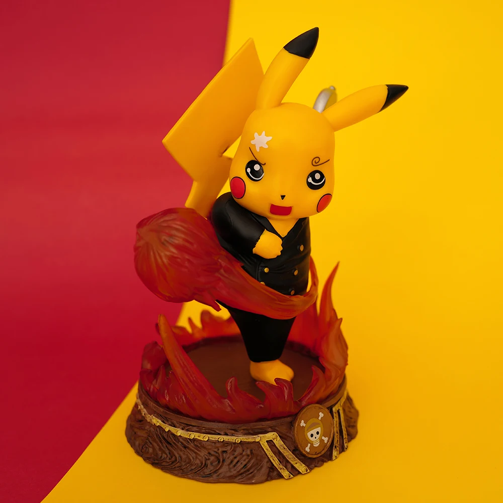 Pikachu Cos one piece Hand Pikachu Monkey D. Luffy Roronoa Zoro Vinsmoke Санджи Пикачу Хилл Пикачу модельная церемония