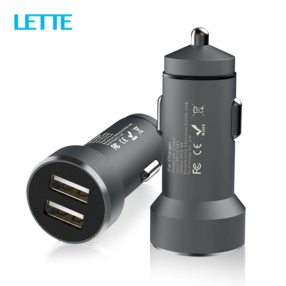 Двойной зарядное устройство usb CE 5V2. 4A грузовик зарядный адаптер 12 24 В вход мощное