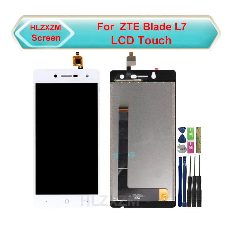 Для ЖК-дисплея ZTE Blade L7 ЖК-дисплей Дисплей с кодирующий преобразователь