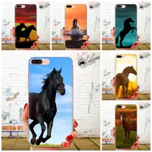ТПУ чехол для телефона закат и лошади Huawei NOVA 2 V20 Y3II Y5 Y5II Y6 Y6II Y7 Y9 G8 G9