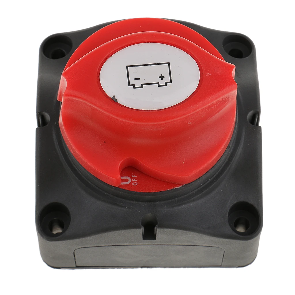 

Battery Disconnect Switch Top Mount Cut Off Master Kill Terminal Adapter for Auto Motor Car Vehicle Truck Boat