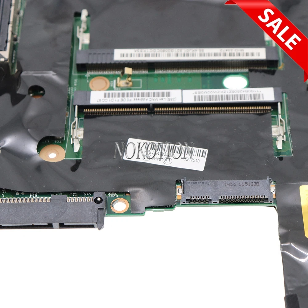 laptop motherboard For lenovo Thinkpad X220T X220 Tablet Main board DDR3 With I7-2640M CPU On board NOKOTION 04Y1814 04W3380