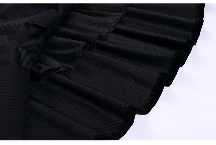 Винтажное бархатное черное офисное платье с длинным рукавом, зимние женские платья, Новое поступление, миди вечерние платья Zomer Jurk K8858