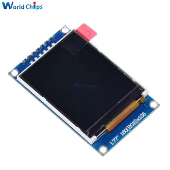 

1.77 inch TFT LCD Module Resolution 128*160 SPI Serial Port RGB Color 65K Screen Board ST7735S Driver 3-5V