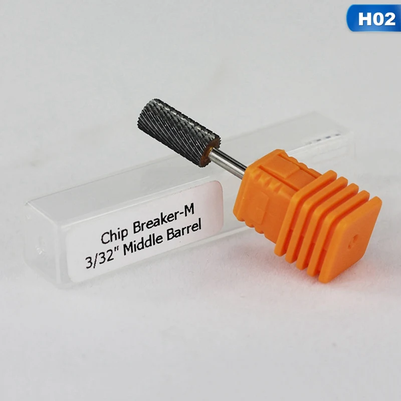 02 6 Type Ceramic Nail Drill Bit Manicure Machine Accessories Rotary Electric Nail Files Manicure Cutter Nail Art Tools - Цвет: 02