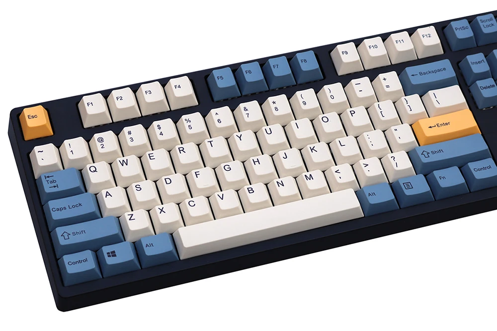 Абрикосовый keycap 108/143 ключей PBT Вишневый профиль сублимированный выключатель MX для Механическая клавиатура колпачка только keycap