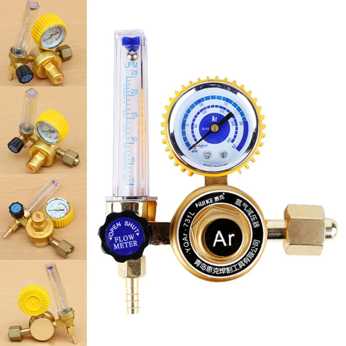 Аргон CO2 давления Редуктор расходомер амортизация сварочный датчик аргоновый регулятор LKS99